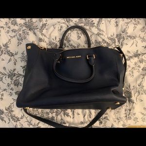 Michael Kors Navy tote purse